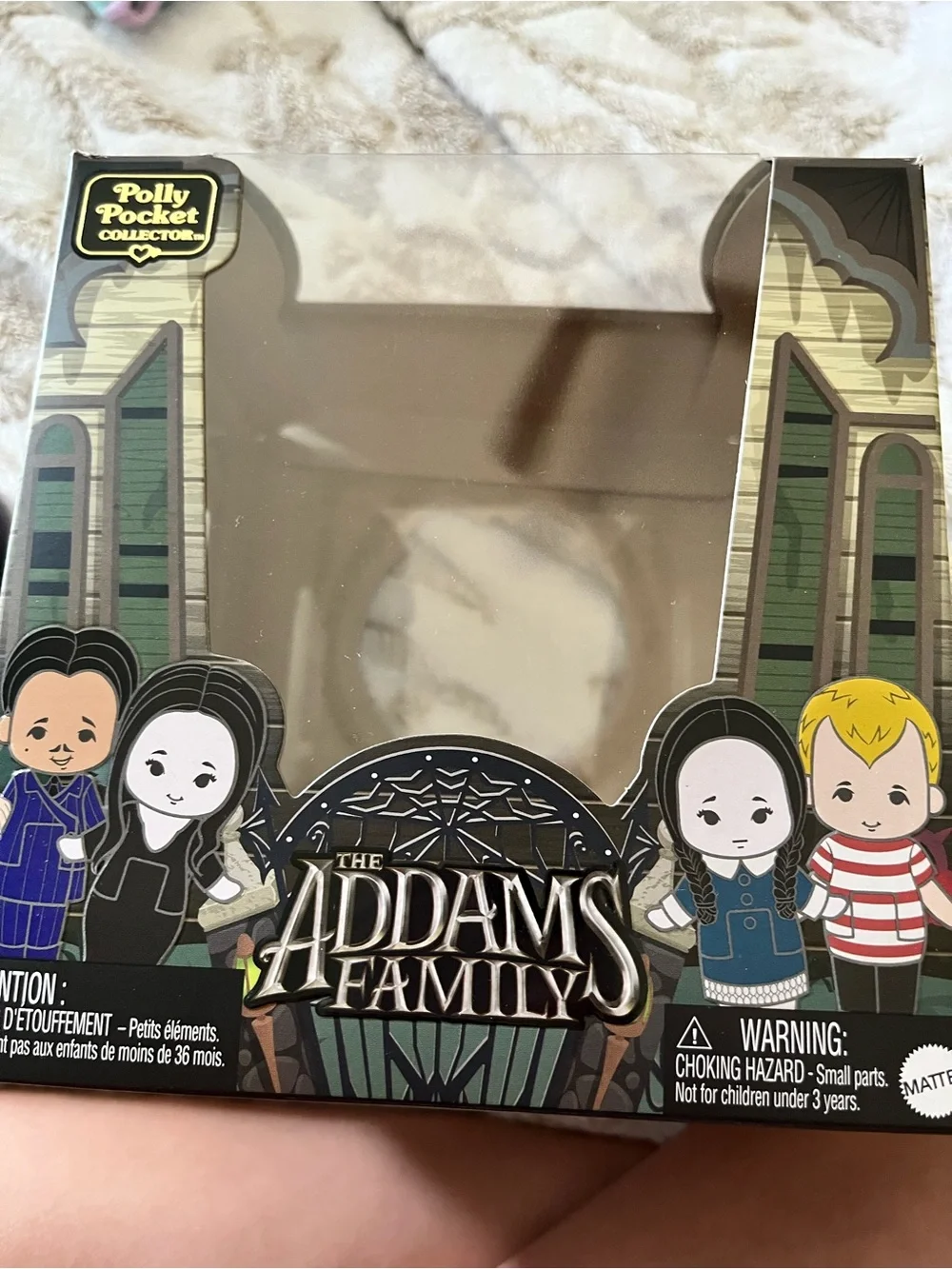 Polly Pocket The Addams Family Mini Playset - Purple & Black - Picture 8 of 8